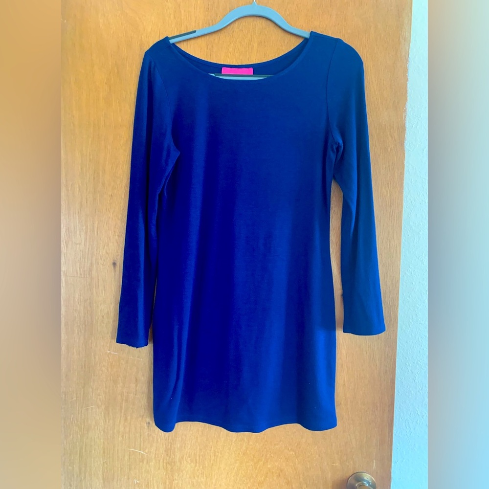 Pookie and Sebastian royal blue dress